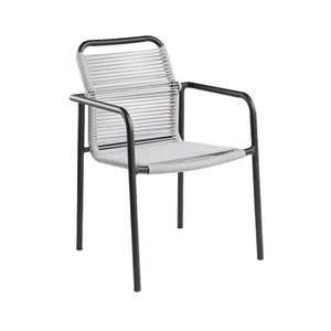 Chaise de meubles de restaurant en aluminium King Queen 【I can-20036 AT Arm】