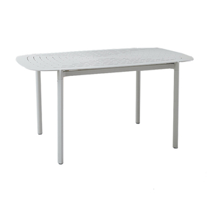 Table de jardin en métal d'extérieur en acier et aluminium【I can-30123】